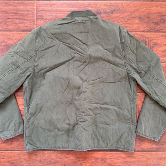 J Crew Wallace & Barnes Onion Quilted Jacket - Size Large - Olive - Picture 3 of 3